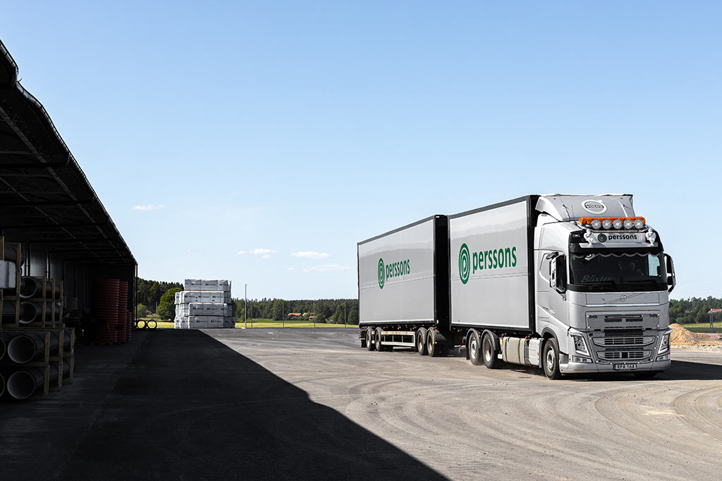 Lastbil från Persons