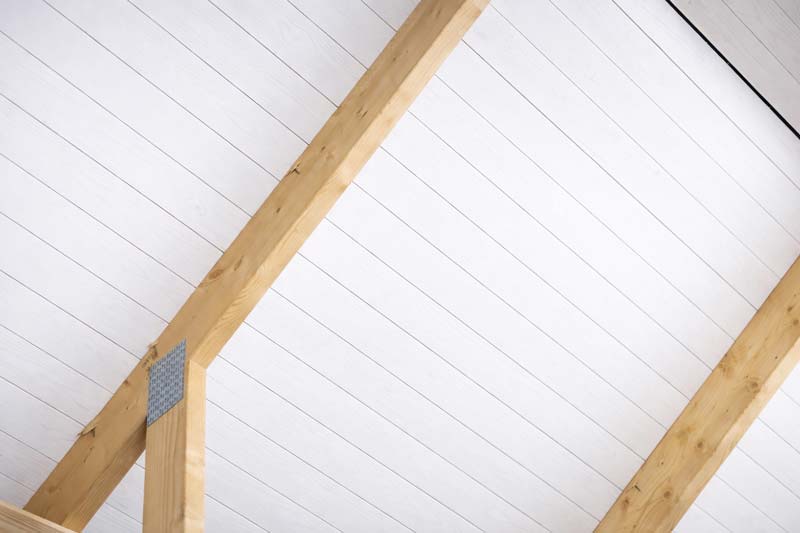 Perssons-luckan och takstomme