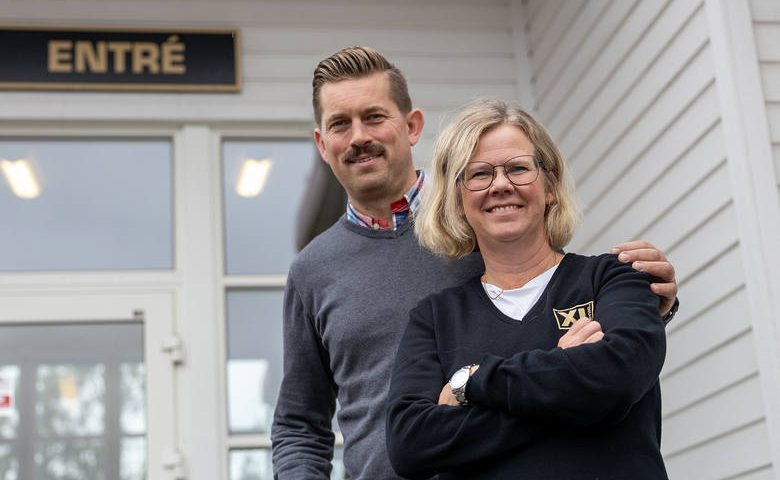 David Mårtensson och Camilla Hansson.
